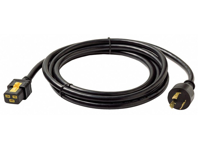 AP8753 Power cable (240 VAC) - IEC 320 EN 60320 C19 (F) - NEMA L6-20 (M) - 10 ft - black