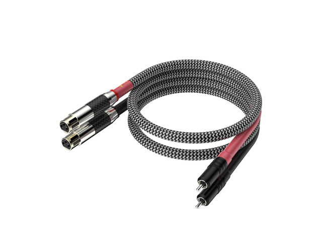 Balanced Audiophile Audio 2RCA Male to Dual XLR Female Connections Cables, HiFi Interconnect Cable for Home Theater, HDTV, Amplifiers,Hi-Fi System...