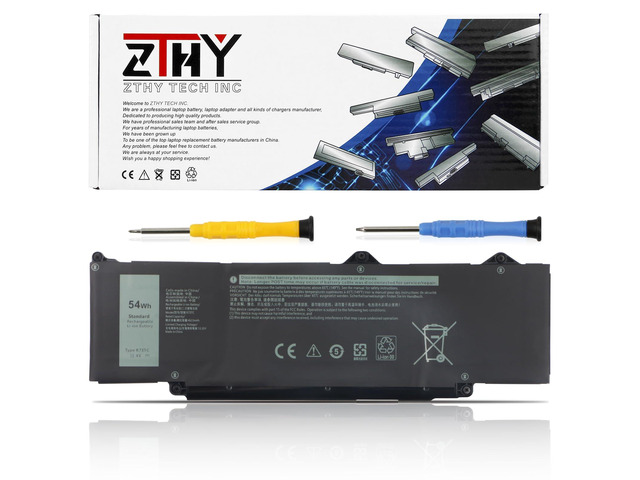 54Wh R73TC DR02P Battery for Dell Latitude 5340 5350 5440 5450 5540 5550 Latitude 3340 3440 3450 3540 3550 7455 Latitude 5340 5350 2-in-1...