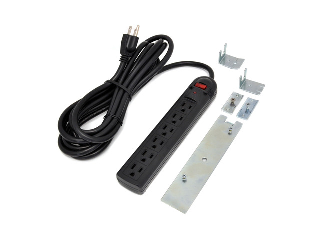 Power Strip with Mounting Hardware