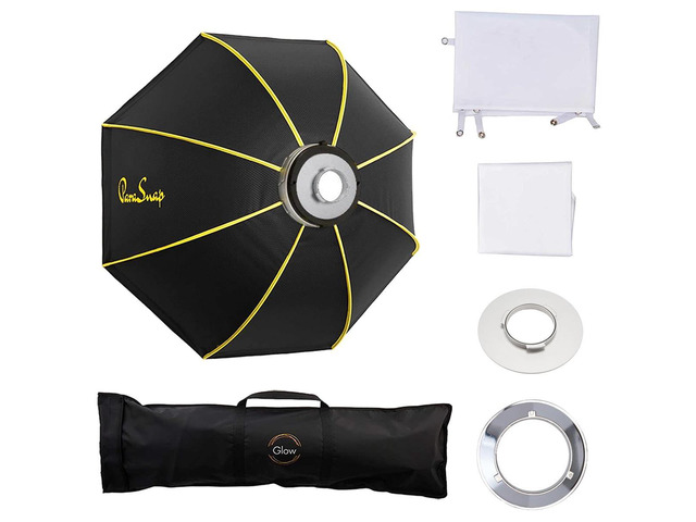 ParaSnap 36' Octa SterlingFibre Bowens Mount Softbox with Flashpoint XPLOR 300/400 Mount Speedring, Parabolic Softbox w/Quick Speedring Swap is an...