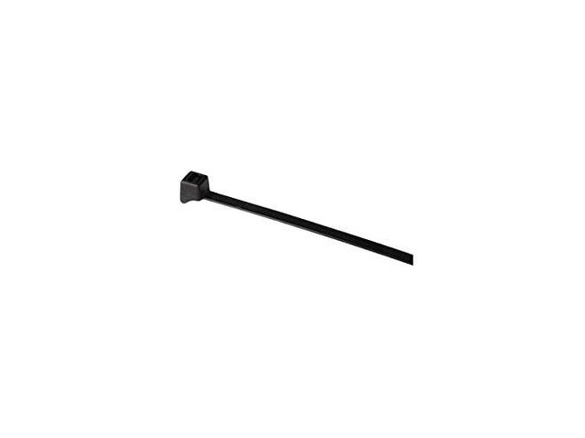 Supplies 075B-RAD-M-DP 7.5 in. Radiused Nylon Cable Tie - Black - Pack of 1000