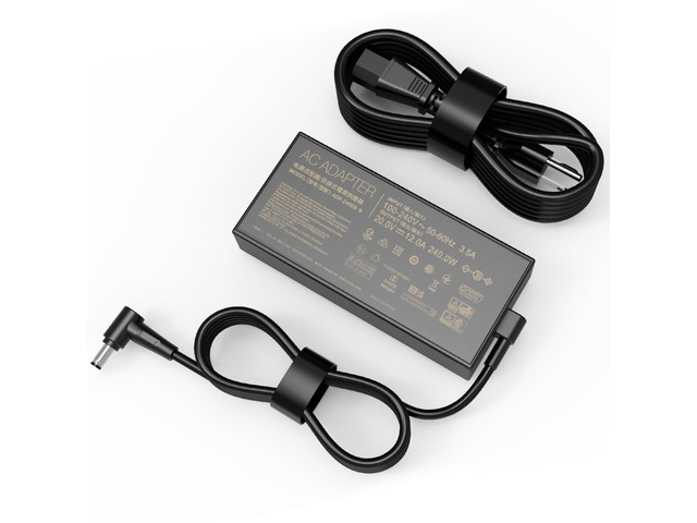 240W Charger fit for Asus Zephyrus G14 G15 G16 M16, TUF F17 F15 A17 A15 Zephyrus GA401 GA402 GA503 GU603, TUF FA506 FA507 FX507 FX505 FX506 FA706...