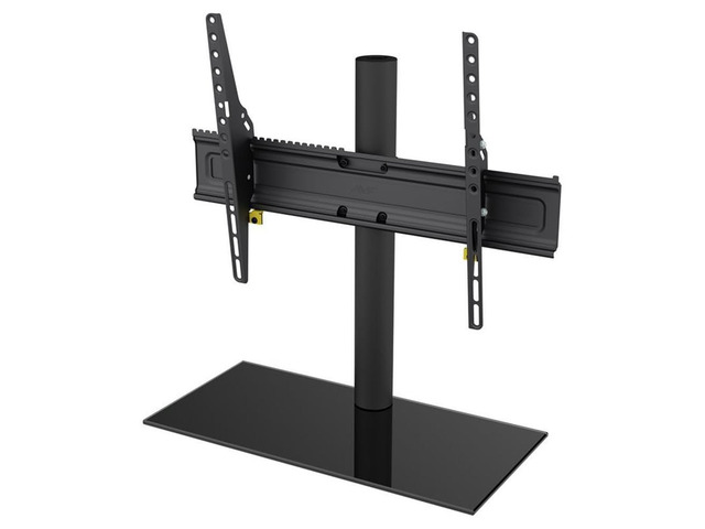 Universal Table Top Tilt and Turn TV Stand for TVs 46' to 65' in Black