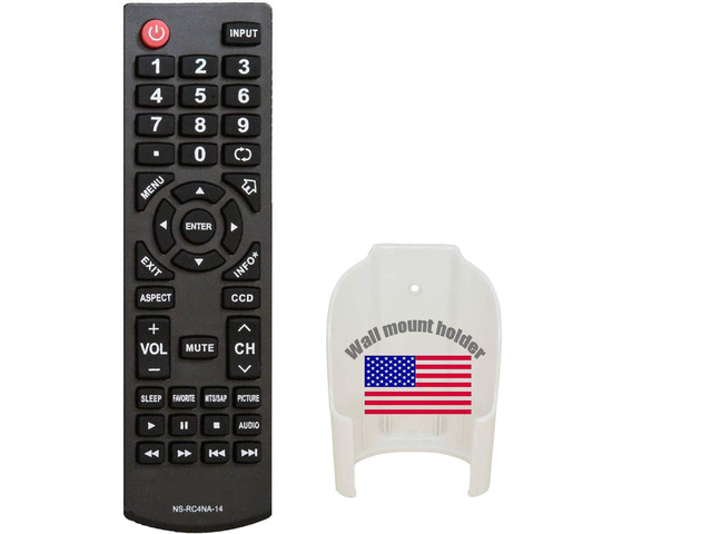 Replacement Remote Control for Insignia Dynex NS-32D311NA17 NS-39D310NA17 NS-40D510MX17 NS-40D510NA17 NS-48D510NA17 LCD LED HDTV TV