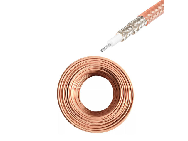 40 Feet RG400 M17/128 Double Braid Shielded Coax Coaxial Cable