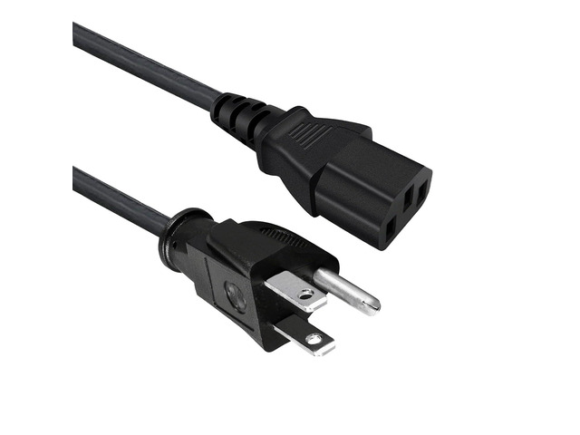 AC Power Cable Replacement for Alienware Aurora R16 R10 R12 R15 Area-51 R10 Gaming Desktop 3 Prong 8ft C13 Cord