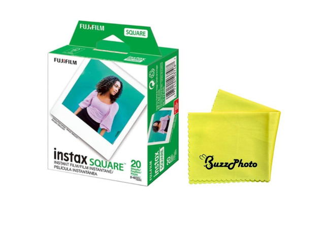 Instax Square Instant Color Film (20 Sheets)
