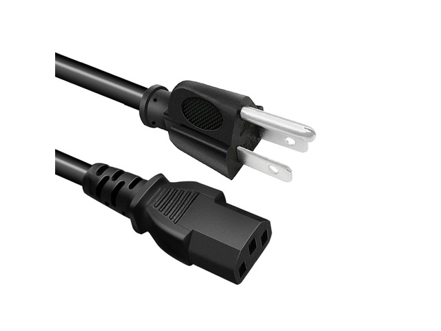 Power Cord Replacement for QSC K12.2 KW153 KS118 K10.2 KW122 CP8 CP12 KS112 KW DJ Speaker AC 8.2ft 3 pin Cable