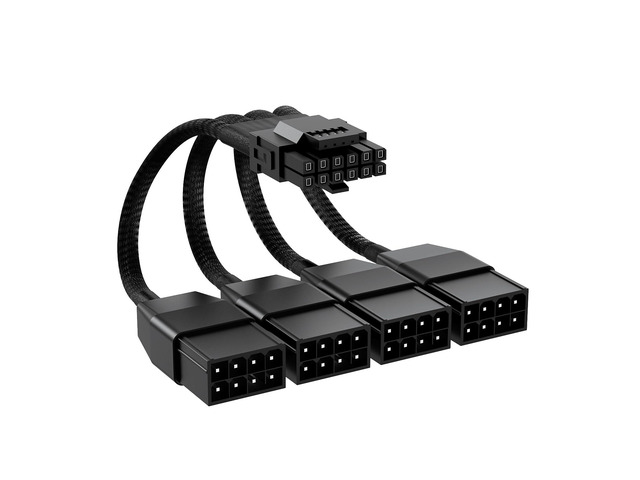 Original Standard 12vhpwr 16 Pin Male to 4x8 Pin Female GPU Cable by 600W GPU Cable for 5090 5080 5070Ti 5070 4090 4080 4070Ti