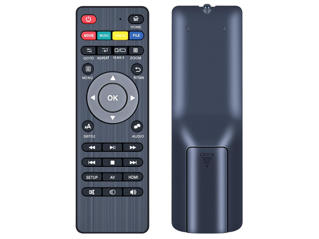 Remote Replacement for NEUMI Atom Digital Media Player, No Programming Compatible With Micca Speck 4K, JLZNLC JL-A5, ACEMAX 4K Digital Signage...