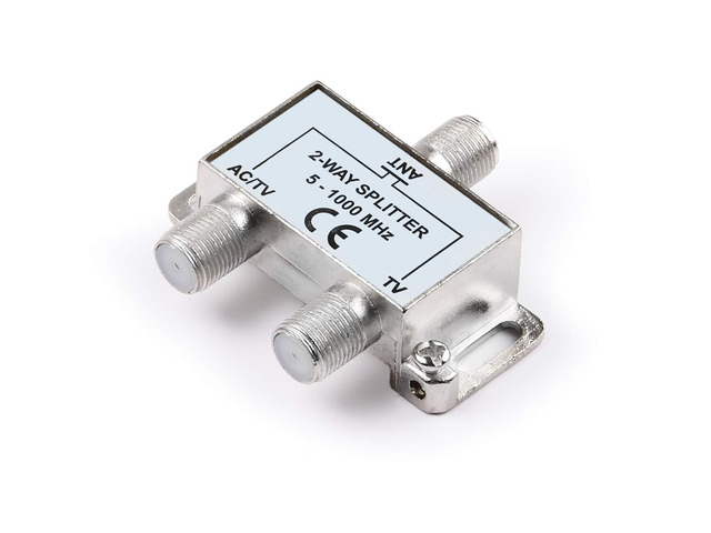 PBD 2 Way HD Digital 1Ghz High Performance Coax Cable Splitter