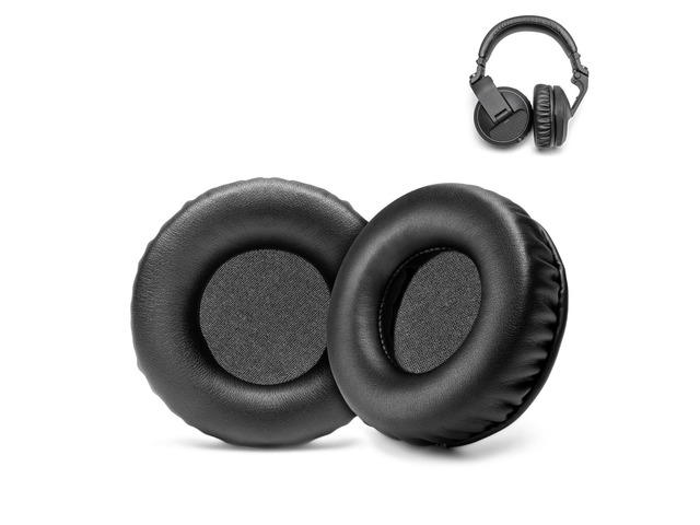 HDJ X5 X7 X10 Replacement Ear Pads Compatible with Pioneer HDJ-X7 HDJ-X5 HDJ-X10 DJ Headphones Premium Protein Leather Memory Foam Ear Cushions