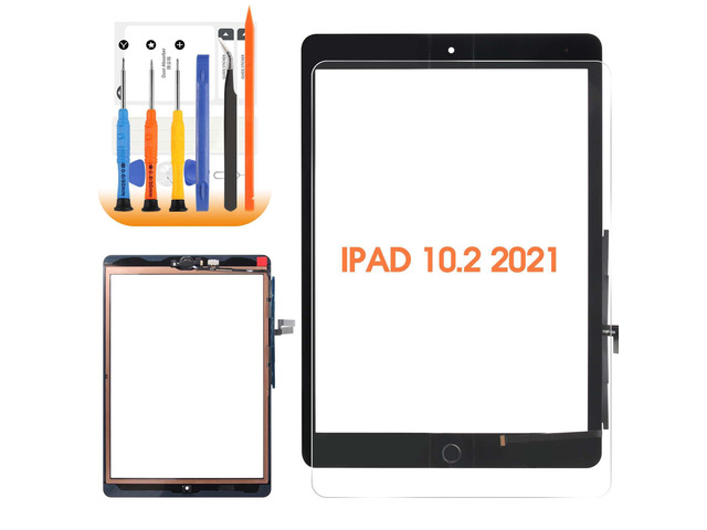 for iPad 9th(Gen) Screen Replacement Touch Screen for iPad 2021 10.2 for iPad 9 Digitizer Replacement A2604 A2603 A2602 Screen Glass Sensor...