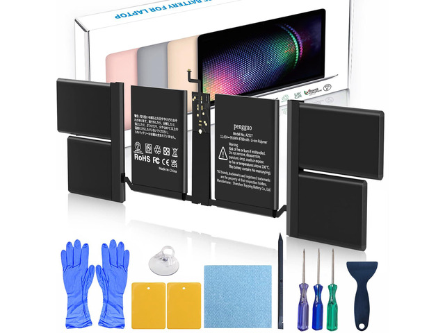 A2527 Battery Replacement for MacBook Pro 16Inch A2485 A2780 M1M2 2021 2023 8700mAh Macbook Pro 16 Inch A2485 A2780 Battery with Grade A Imported...