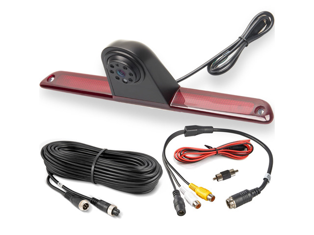 3rd Third Brake Light Sprinter Backup Camera for Mercedes Benz Sprinter Volkswagen VW Crafter Vans 2007-2019 Roof Mount Reversing Camera Top Rear...