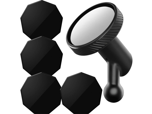 Magnetic Mount for Garmin Dash Cam,with 4 PCS Windshield Sticky Strong Adhesive and Magnet, Compatible with Garmin Dashcam Mini 2/Mini...