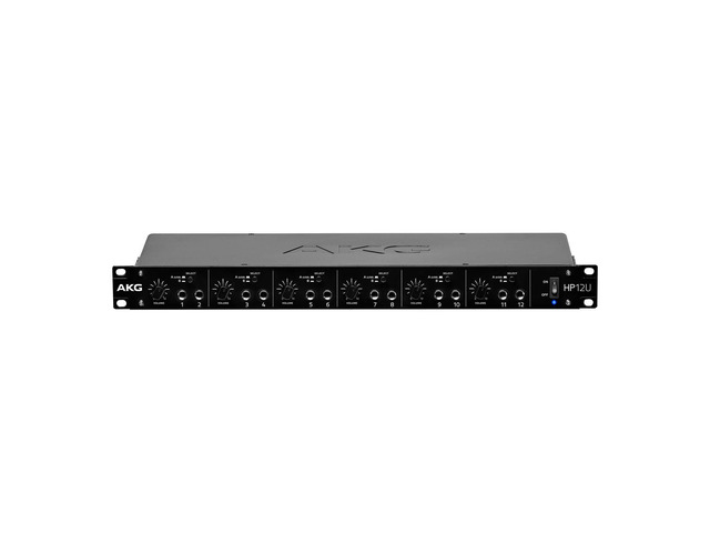 HP12U 12-CHANNEL HEADPHONE AMPLIFIER WITH USB