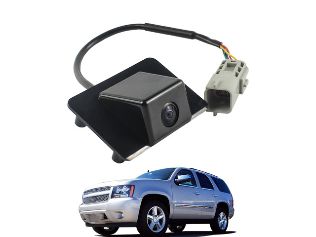 Rear View Backup Camera Compatible with 09-14 Cadillac Chevy GMC Compatible With 2009-2014 Cadillac Escalade ESV, Chevrolet Tahoe Suburban 1500...