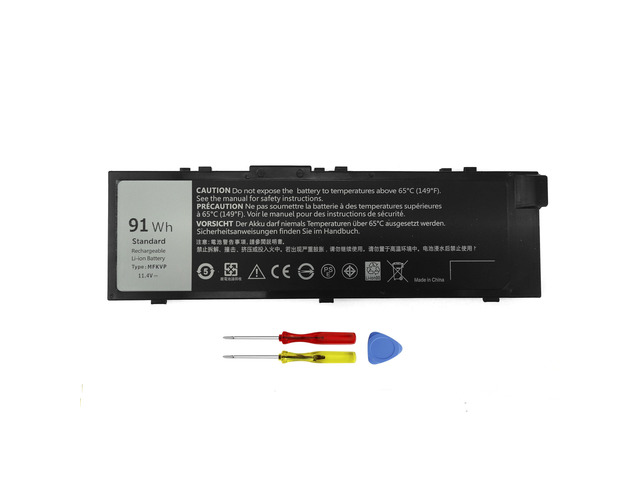 91Wh MFKVP T05W1 Laptop Battery for Dell Precision 15 7510 7520 M7510 17 7710 7720 M7710 Series, TO5W1 0TWCPG 451-BBSF 451-BBSB TWCPG GR5D3 0FNY7...
