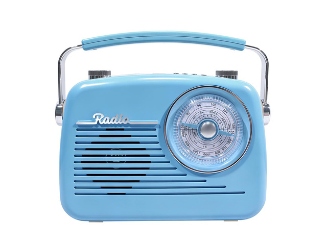 Portable Radio AM FM Shortwave Vintage Radio, Bluetooth Speaker Plug in Wall, Support USB Drive/TF Card, Easy to Use Large Dial for Seniors Elderly...