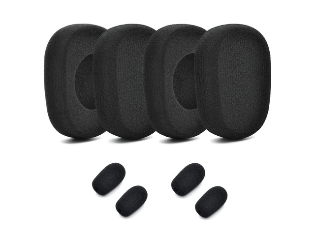 Earpads Foam for BlueParrott B450-XT B450XT S450-XT Headset B450-XT Mod Kit Ear Pads + Mic Foam for BlueParrott B450-XT B450XT S450-XT Headset