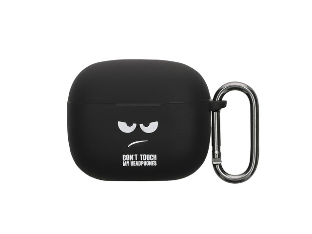 Design Cover for Bowers & Wilkins Pi6 / Pi8 Case - Silicone Cover for Earbuds Charging Case - Protective Headphone Holder with Carabiner Clip -...