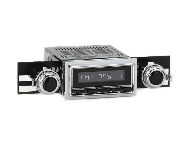 RetroRadio Compatible with 1968-71 Ford Torino Features Include Bluetooth, AUX, AM/FM LACB-M1-127-53P-73PF1