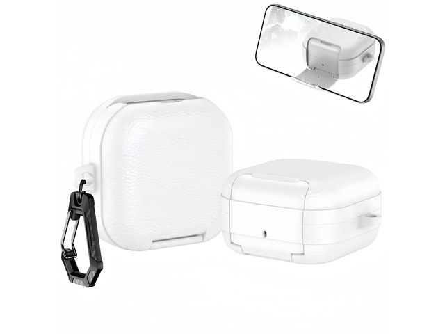 Case for Samsung Galaxy Buds 4 & Galaxy Buds 4 Pro (2026),Case Compatible with Samsung Buds 4 / Buds 4 Pro,Leather Texture Earbud Cover with...