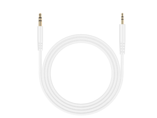 Bose Headphones Replacement Audio Cable, 3.5mm to 2.5mm Aux Cord, White Compatible with Bose QuietComfort 25 QC25 35 QC35 QC35II 45 QC45 700, JBL...
