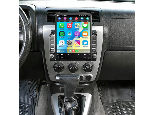 2+64G Double Din Radio Stereo for Hummer H3 2006-2010 with Wireless Carplay & Android Auto,9.7 Inch Android 15 Car Audio Receiver GPS Navigation...