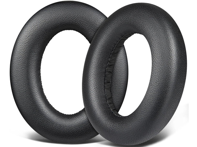 Lambskin Earpads for Sennheiser HDB 630, Momentum 4/5 - Black