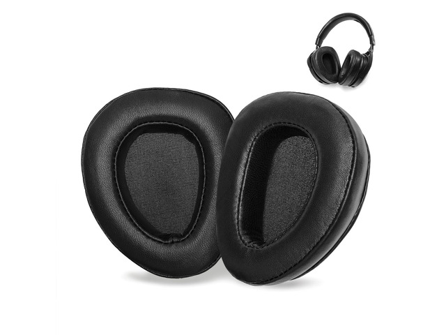 Sheepskin Real Leather Ear Pads Foam Cushion Compatible with Audeze Sine Planar Headphone (Sheepskin Leather)