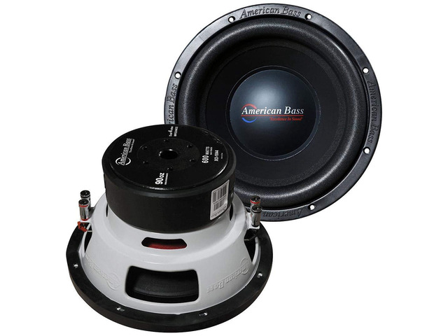 2 XO 1044 10' 600 Watt Car Audio Subwoofers DVC 4-ohm Subs XO1044