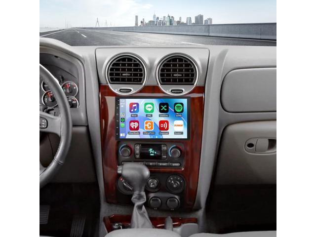 7'' Car Radio for GMC Envoy 2002-2006 with Wireless CarPlay Android Auto Android 13 Touchscreen Stereo for GMC Envoy with GPS Bluetooth SWC WiFi...