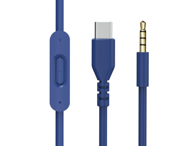 USB C Audio Cable Cord Wire with In-line Microphone & Control Compatible with Beats Headphones Solo 4/3/2, Studio, Studio Pro, Pro, Detox,...