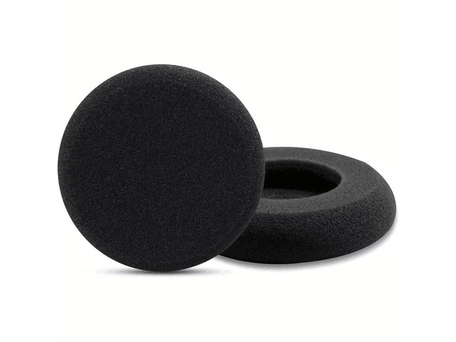 Headphone Pads Compatible with RP-HT21 PX100 PMX100 PMX200 PC36 Koss Porta Pro(PP) Hydrophilic Cool Non-Latex 2.36Inch / 4 Pair Black