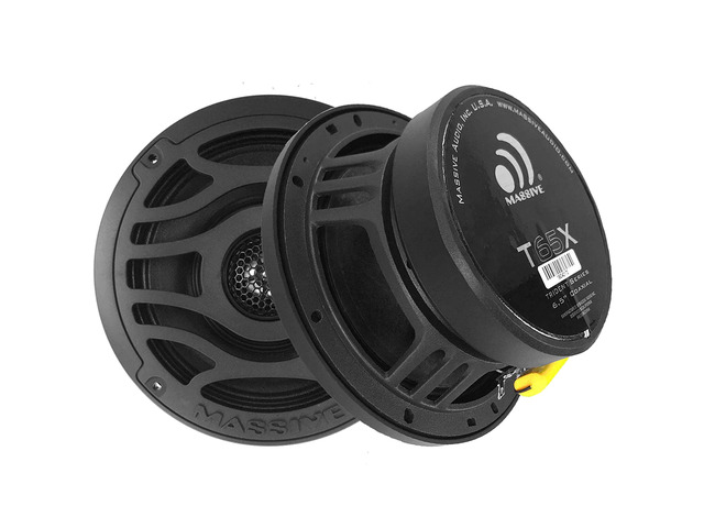 T65X 6.5 Marine Coaxial LED Speakers 120W RMS / 240W Max, IP65 Waterproof, RGB LED Lighting, UV Resistant, High-Fidelity Audio for Boats, UTV &...