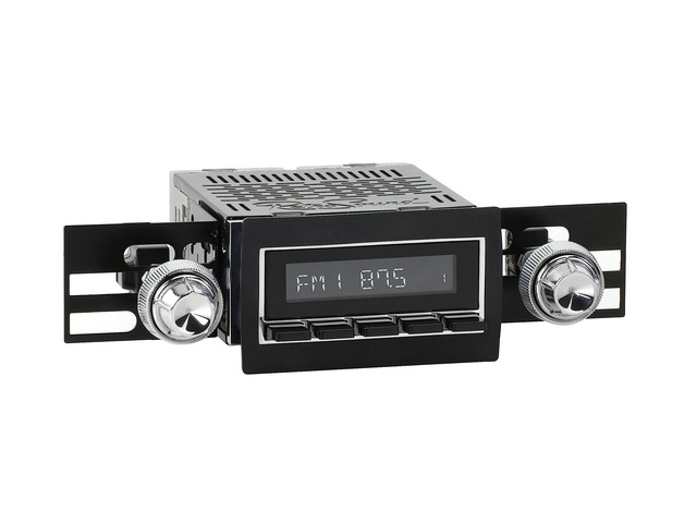 RetroRadio Compatible with 1961-71 International Scout Features Include Bluetooth, AUX, AM/FM LACB-M1-250-11-82I1