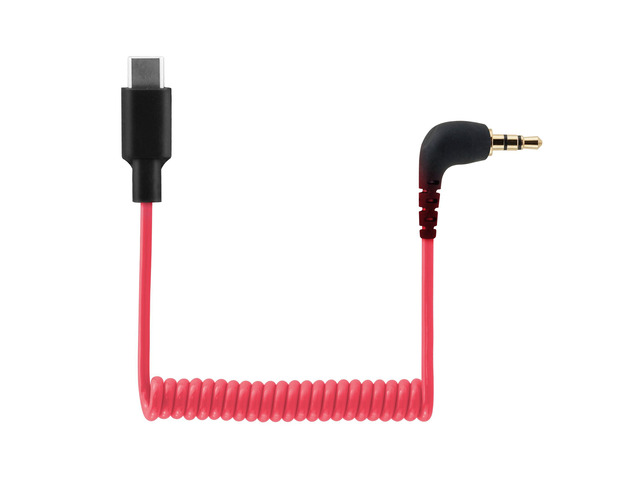 USB C to TRS Cable for Hollyland Lark M2S / GODOX comica Saramonic SYNCO Wireless Microphone Coiled 3.5mm OTG Cable DAC Audio Mic Cord for Samsung...
