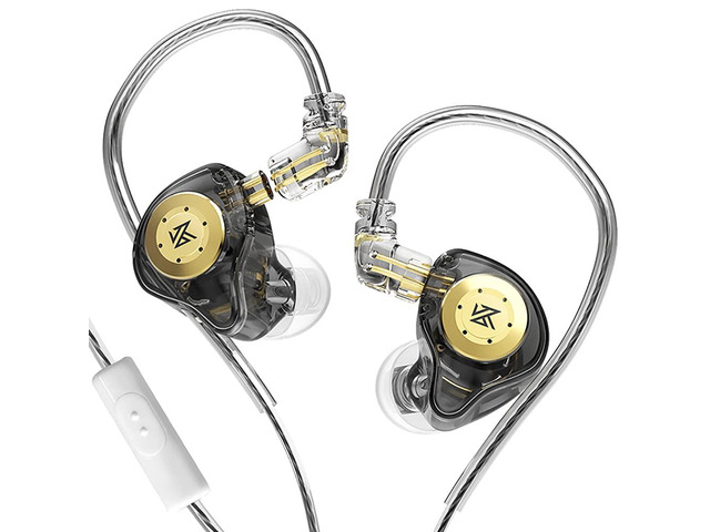 EDXPro KZ EDX in-Ear Monitors, HiFi Stereo Stage/Studio IEM Wired Noise Isolating Sport Earphones/Earbuds/Headphones with Detachable Cable for...