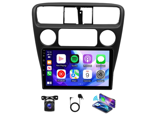 Android 13 Car Stereo for Honda Accord 6th 1998 1999 2000 2001 2002 with Wireless CarPlay Android Auto, 9in Touchscreen Car Audio Receiver with...