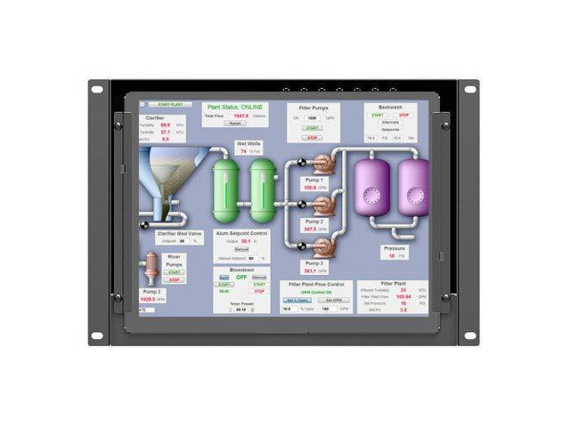 10.4' TK1040-NP/C/T-B 5-Wire resisitive 4:3 HDMI Open Frame Touch Screen