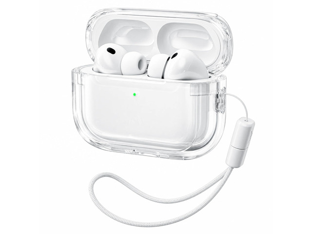 for AirPods Pro 3 Case with Lanyard, Compatible with Airpods Pro 3rd Generation Cover (2025), Compatible with MagSafe, Clean Design Slim Protective...