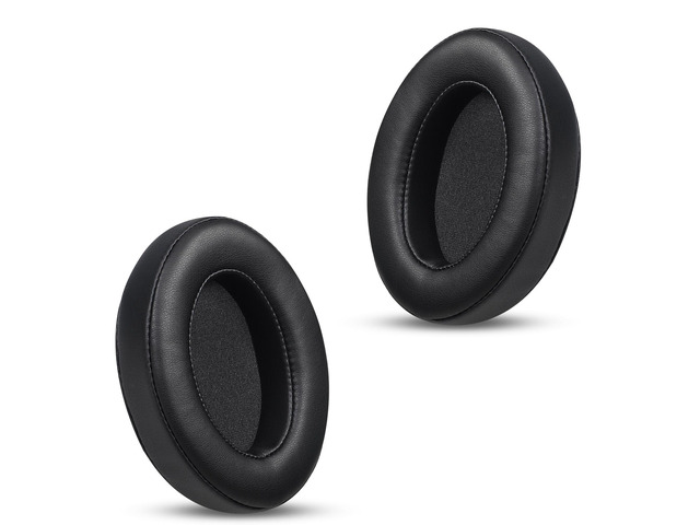 Replacement Ear Pads for Headphones - Compatible for Sony WH-1000xm3 Premium Protein Leather Cushions with Soft Memory Foam for Comfort - Black