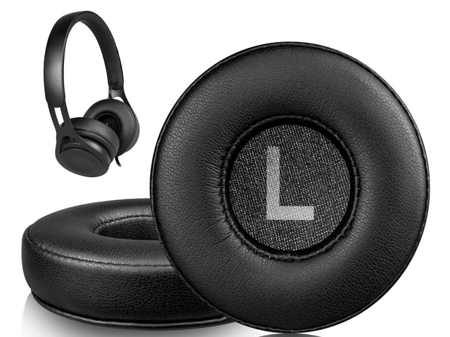 Professional Ear Pads Cushions Replacement for Beats EP Wired On-Ear Headphones, Ear Pads with High-Density Noise Isolation Foam - EP PL Black