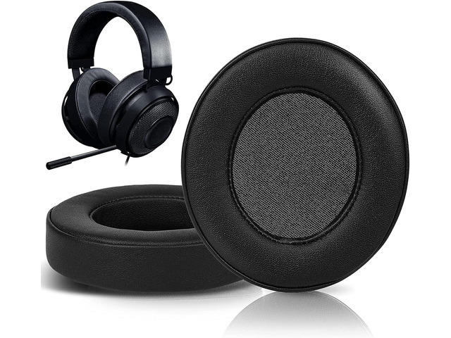 Headphones Ear Pads Cushions Replacement for Razer Kraken Pro V2, Kraken 7.1 V2, Kraken Stormtrooper Headset, Earpads with Softer Protein...