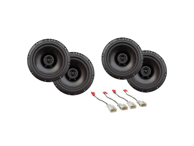 Fits Toyota Camry 2018-2019 R65 Factory Replacement Speakers Rhythm Series sound, direct drop-in upgrade, clearer fuller highs, quick easy install