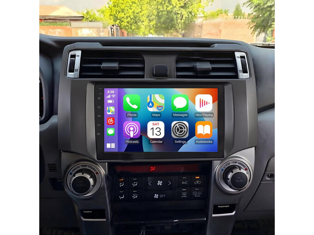 Car Stereo Radio Fit for Toyota 4Runner 2009-2019, 9 Inch Touch Screen Android 13 Car Radio Receiver with Carplay/Android Auto Support Bluetooth...