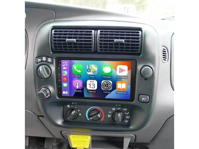 7 inch Touchscreen Car Stereo for 1998-2006 Ford Ranger, Android 13 Car Radio with Carplay & Android Auto GPS Navigation BT Mirror Link WiFi Backup...